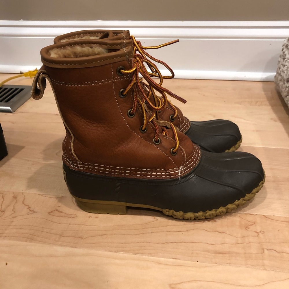 Women’s LLBean Boots Brown Size 6